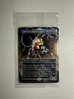 Magic The Gathering Anti-Venom Horrifying Healer Borderless Foil NEW SEALED USA - Image 3