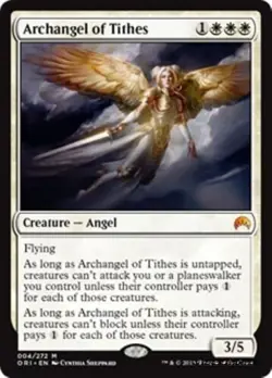 MTG - ARCHANGEL OF TITHES - Magic Origins - Image 1