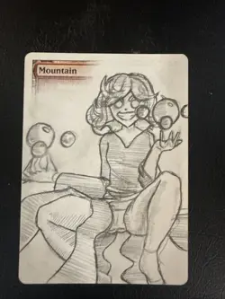 Mtg Altered Art Anime Hand Drawn One Punch Man - Image 1