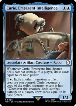 NM Curie, Emergent Intelligence, MGT, Fallout, Magic the Gathering, 30 - Image 1