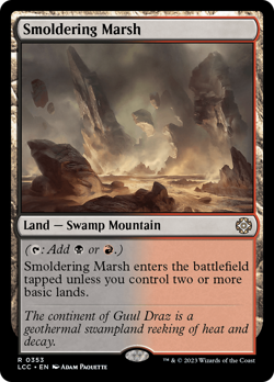 Smoldering Marsh [The Lost Caverns of Ixalan Commander] Magic MTG - Image 1