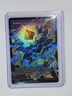 MTG NMT Radiant Lotus (Showcase) Aetherdrift Foil M 0406 - Image 1