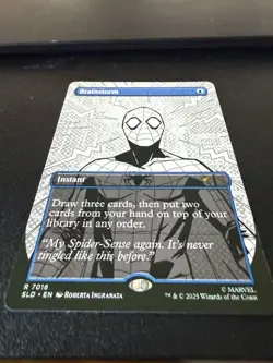 MTG Spider-Man BRAINSTORM #7016 Secret Lair Rare bonus card Non-Foil NM - Image 5