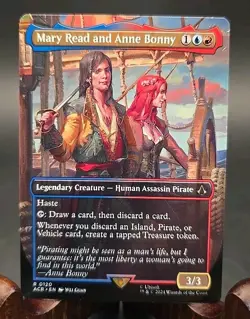 Mary Read and Anne Bonny (Borderless) Universes Beyond: Assassin's Creed Regular - Image 1