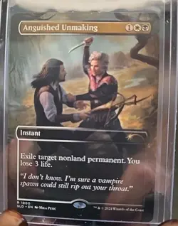 Anguished Unmaking (1800) Secret Lair Drop MTG Regular Near Mint - Image 1