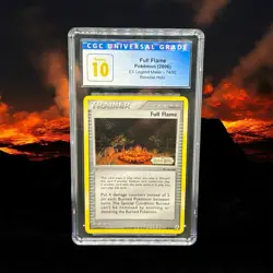 POKEMON EX LEGEND MAKER- FULL FLAME 37/92 REV HOLO - CGC 10 PRISTINE - Image 1