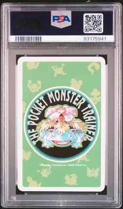 1996 POKEMON GREEN VERSION PLAYING CARDS 6 OF DIAMONDS #100 VOLTORB PSA 10 - Image 2