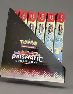 Pokemon Scarlet & Violet Prismatic Evolutions Poster Collection LOT OF 6 SEALED - Image 2
