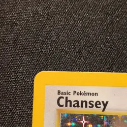 Pokemon TCG Chansey 3/102 Base Set Holo Rare- MP - Image 4