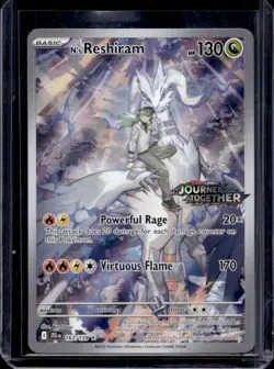 2025 Pokemon SV Journey Together N's Reshiram Promo Cards #167/159 - Image 1