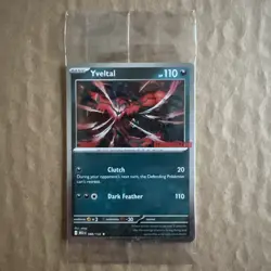 Sealed Yveltal 088/132 Cosmos Holo Mega Evolution Pokemon GAMESTOP PROMO - Image 1