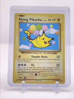 FLYING PIKACHU 2016 POKEMON XY EVOLUTIONS SECRET RARE 110/108 Q3628 - Image 1