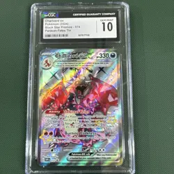 2024 POKEMON SVP EN-SV BLACK STAR PROMO PALDEAN FATES TIN CHARIZARD CGC 10 🔥 - Image 1