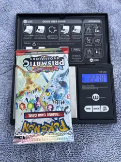 GOD PackUU Heavy Prismatic Evolutions Booster Pack Pokemon TCG New/Sealed 22.78g - Image 1