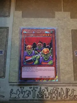 YUGIOH TCG GOBLIN ATTACK FORCE RA03-EN101 PLATINUM RARE 1ST EDITION NM - Image 1