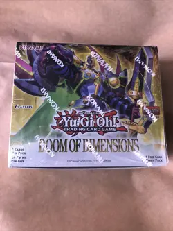 2025 YUGIOH DOOM OF DIMENSIONS BOOSTER BOX | FACTORY SEALED YuGiOh sealed new - Image 1