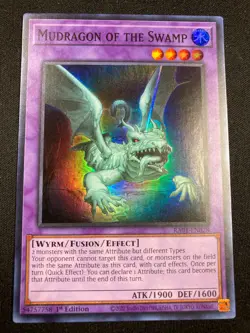 Mudragon of the Swamp - Super Rare - RA01-EN028 - 1st Edition - NM - Image 1
