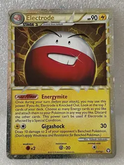 Electrode - 93/102 - Prime Ultra Rare Holo HGSS Triumphant - Pokemon Card - Image 1