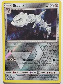 REVERSE HOLO Steelix 89/168 NM - Celestial Storm Pokemon Card - Ken Sugimori - Image 1