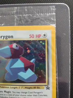 Pokemon TCG Cool Porygon - WoTC #15 Official Promo Card SWIRL Holo Foil SEALED - Image 3