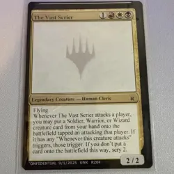 The Vast Scrier Play Test Card - Image 1