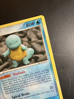 Pokemon TCG Ditto Delta Species Card 64/113 Squirtle 2005 - Image 4