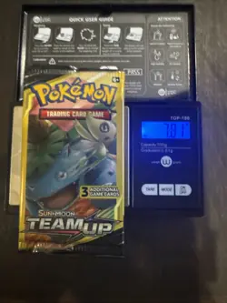 HEAVY 7.81g - Pokemon Team Up 3 Card Booster Pack - Image 1