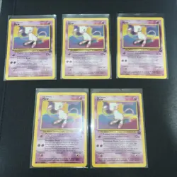 Pokemon Mew Black Star 8 WOTC Promo Card 2000 - Image 1