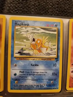 Pokemon TCG Magikarp Base Set 2 Unlimited Uncommon Card 50/130 - Image 1