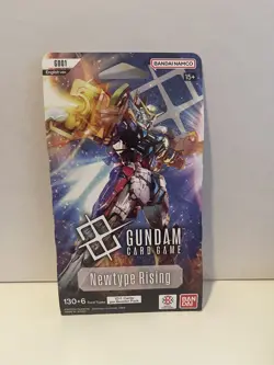 Gundam Card Game Newtype Rising sealed sleeved booster pack - Image 1