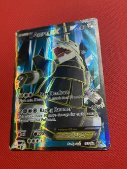 Aggron EX (153 Full Art) 153/160 XY - Primal Clash Pokemon Card TCG - Image 5