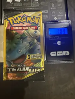Pokemon Team Up 3 Card Booster Pack - HEAVY 7.89g - Image 1