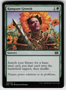 Rampant Growth C Double Masters 2022 155 MTG - Image 1