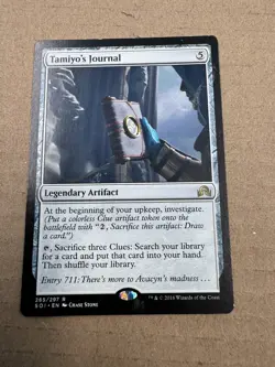 MTG Tamiyo's Journal - Shadows over Innistrad - Image 1