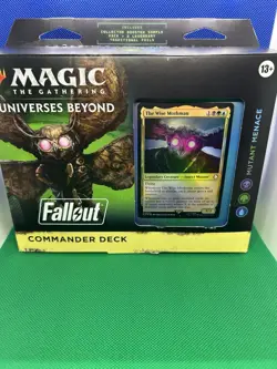 MTG Mutant Menace Universes Beyond: Fallout Commander Deck, English, Sealed - Image 1