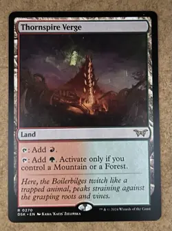 Thornspire Verge - Duskmourn - NM MTG - Image 1