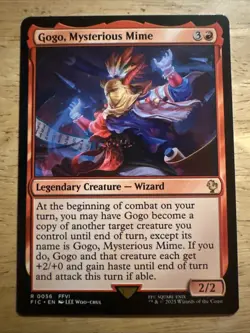 Gogo, Mysterious Mime Commander: Final Fantasy MTG Magic the Gathering - Image 1