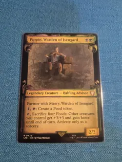 MTG LOTR Pippin Warden of Isengard #472 SPECIAL EDITION SCROLL Lord of the Rings - Image 1