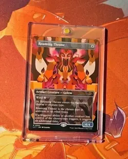 MTG Roaming Throne (Borderless) The Lost Caverns of Ixalan Regular #344 - Image 1