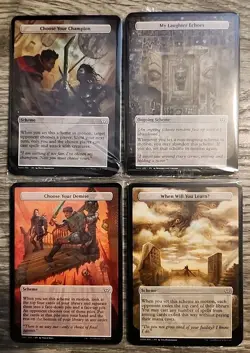 Duskmourn Archenemy - Sealed Complete Set of 40 Scheme Cards - MTG Commander - Image 1