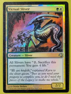FOIL Victual Sliver x1 Premium Deck Series: Slivers 1x MTG Magic the Gathering - Image 1