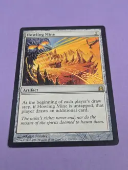 MTG Magic: Commander 2011: Howling Mine #251/318 Rare - LP - Image 1