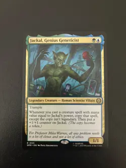 Jackal Genius Geneticist - Mtg: Marvel's Spider-Man Regular Rare 131 - Image 1
