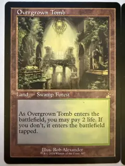 MTG: 2x Set of Overgrown Tomb Cards Regular Return to Ravinica and Remastered-LP - Image 3