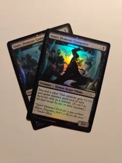 2x Foil Inner Demons Gangsters 0057 MTG Marvel's Spider-Man Magic - Image 1