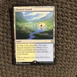 Flooded Strand Khans of Tarkir MTG - Image 1