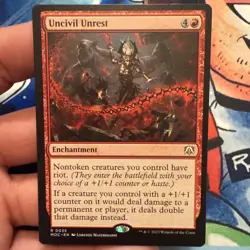 Uncivil Unrest | NM | Regular | March of the Machine MOC #35 | MTG - Image 1