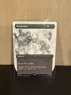 MTG Harmonize (7015) Nonfoil Secret Lair: Spider-Man Bonus Card - Image 1
