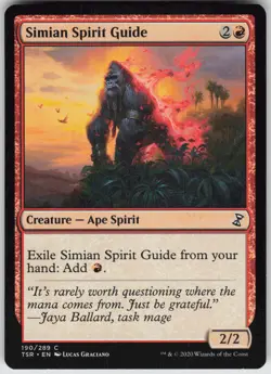 MTG Simian Spirit Guide 190 Time Spiral: Remastered C Normal NM - Image 1