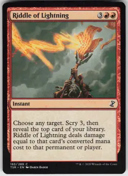 MTG Riddle of Lightning 183 Time Spiral: Remastered C Normal NM - Image 1